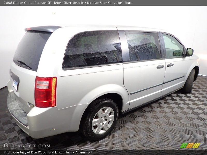 Bright Silver Metallic / Medium Slate Gray/Light Shale 2008 Dodge Grand Caravan SE
