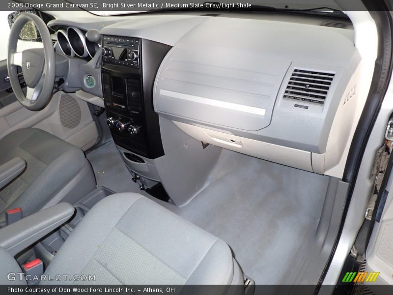 Bright Silver Metallic / Medium Slate Gray/Light Shale 2008 Dodge Grand Caravan SE