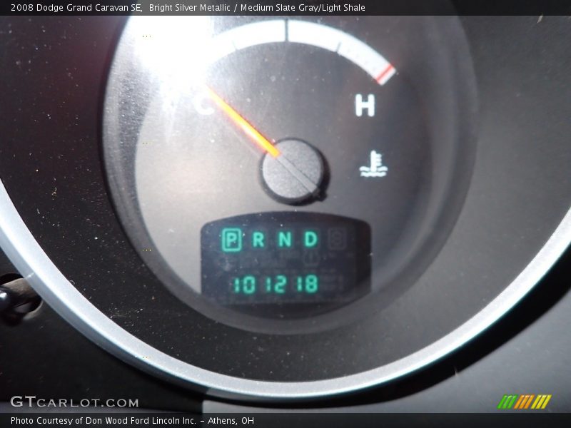 Bright Silver Metallic / Medium Slate Gray/Light Shale 2008 Dodge Grand Caravan SE