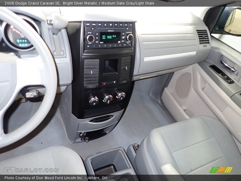 Bright Silver Metallic / Medium Slate Gray/Light Shale 2008 Dodge Grand Caravan SE
