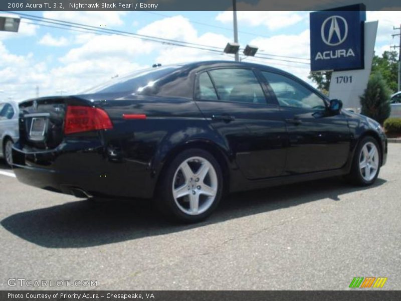 Nighthawk Black Pearl / Ebony 2006 Acura TL 3.2