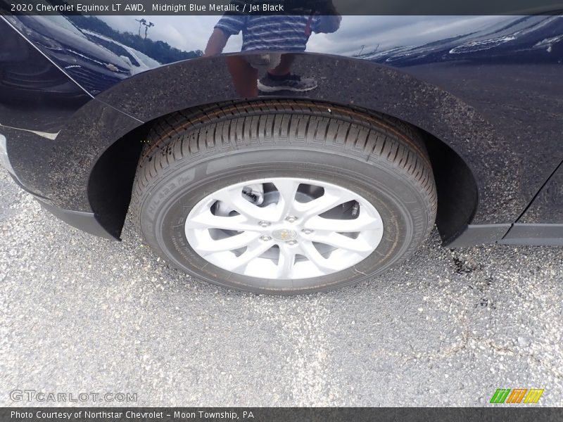 Midnight Blue Metallic / Jet Black 2020 Chevrolet Equinox LT AWD