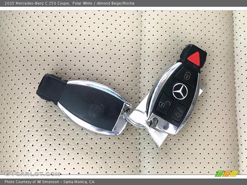 Keys of 2015 C 250 Coupe