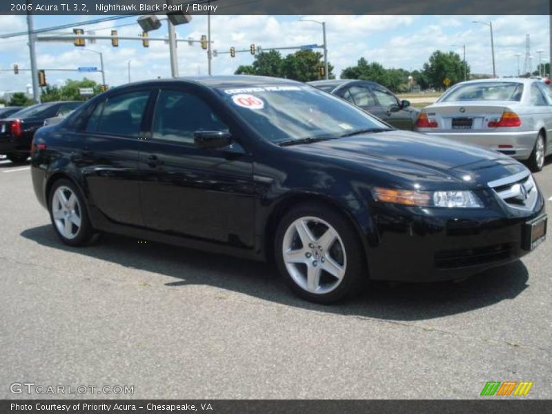 Nighthawk Black Pearl / Ebony 2006 Acura TL 3.2