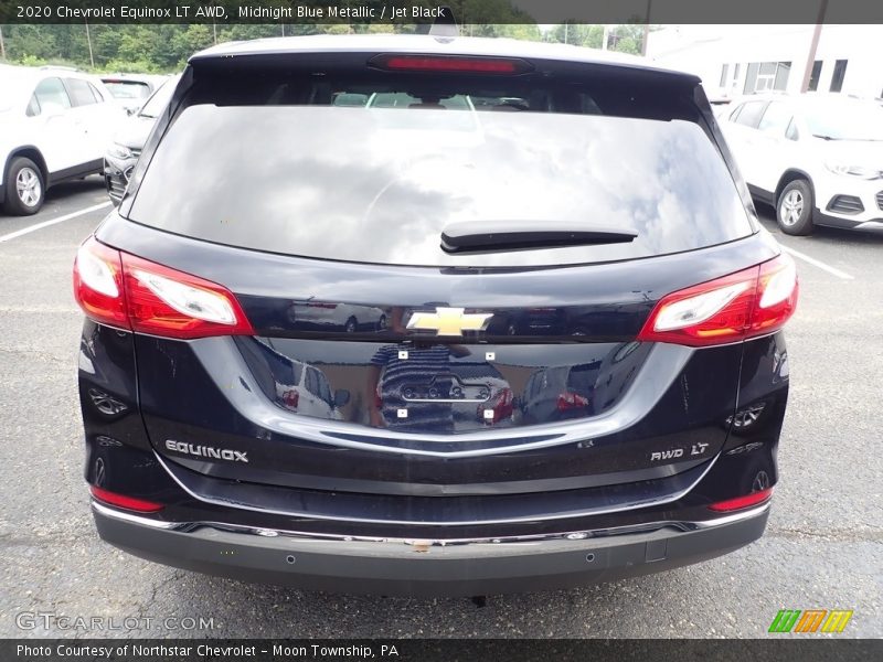 Midnight Blue Metallic / Jet Black 2020 Chevrolet Equinox LT AWD