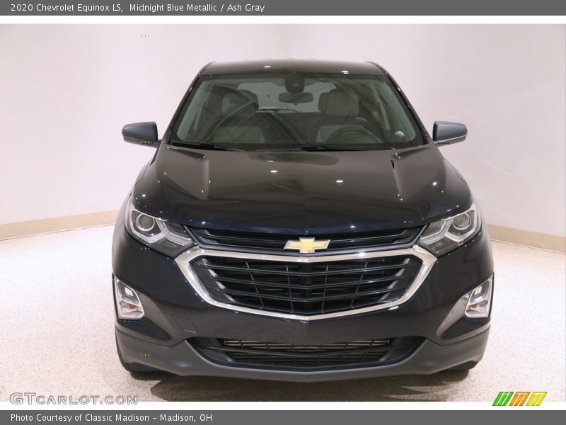 Midnight Blue Metallic / Ash Gray 2020 Chevrolet Equinox LS