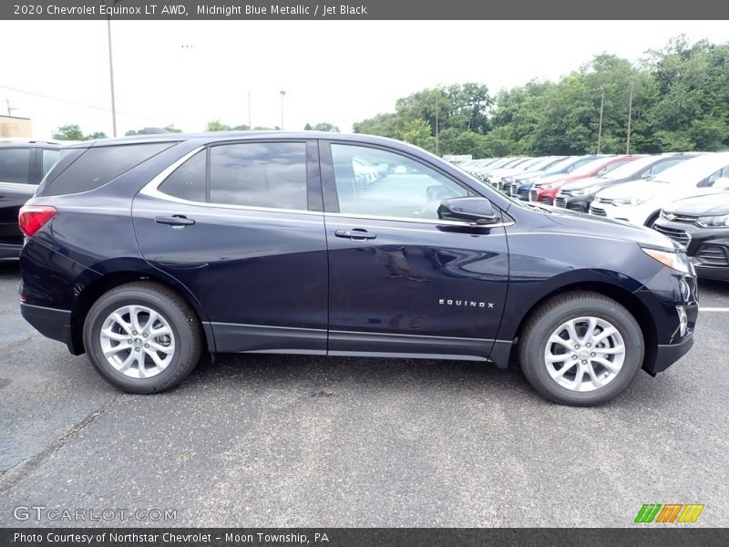 Midnight Blue Metallic / Jet Black 2020 Chevrolet Equinox LT AWD