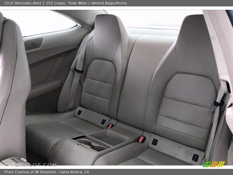 Rear Seat of 2015 C 250 Coupe