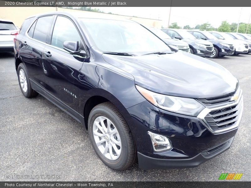 Midnight Blue Metallic / Jet Black 2020 Chevrolet Equinox LT AWD