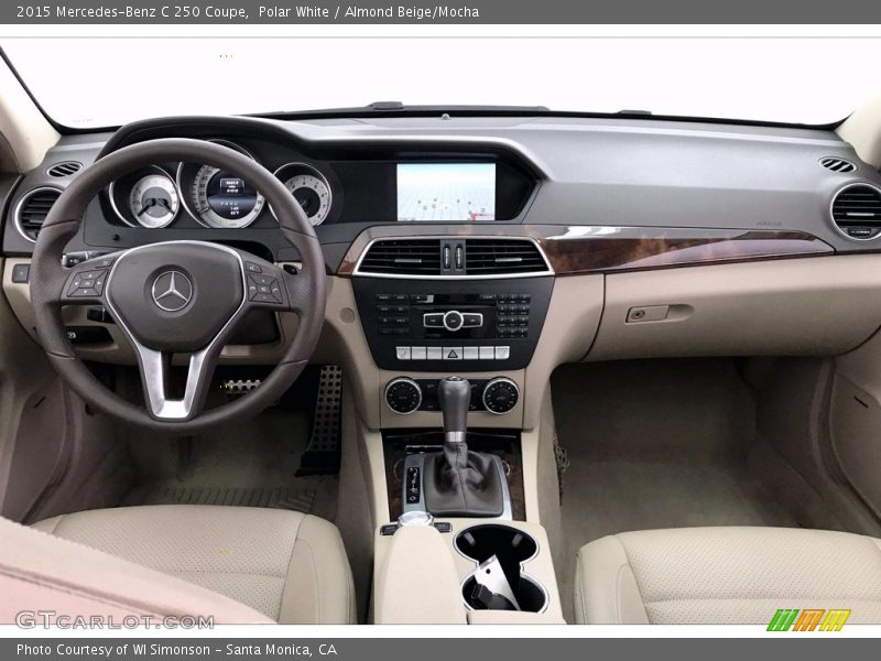 Dashboard of 2015 C 250 Coupe