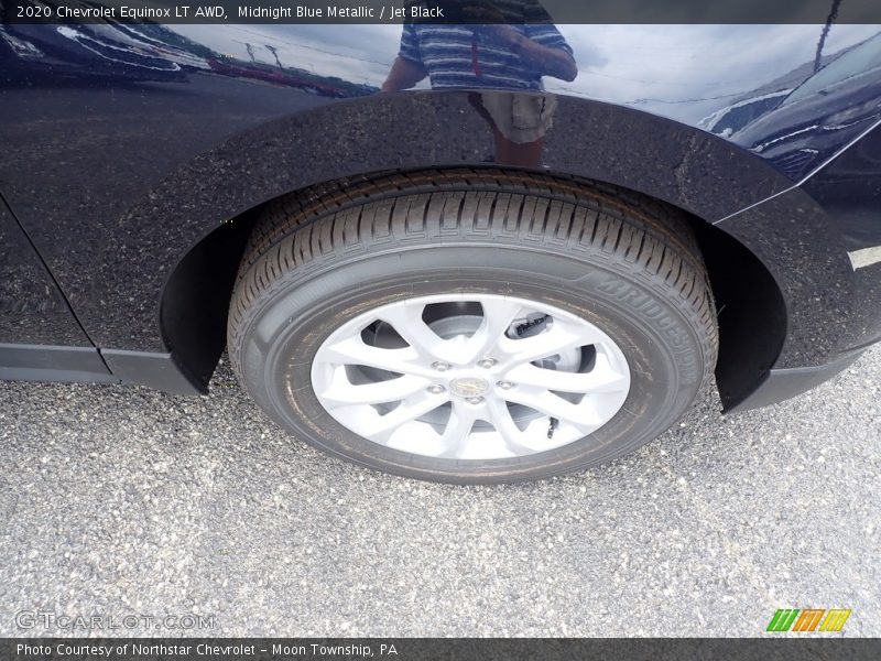 Midnight Blue Metallic / Jet Black 2020 Chevrolet Equinox LT AWD