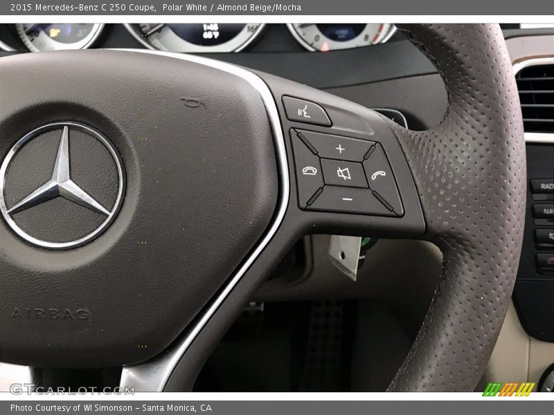 Controls of 2015 C 250 Coupe