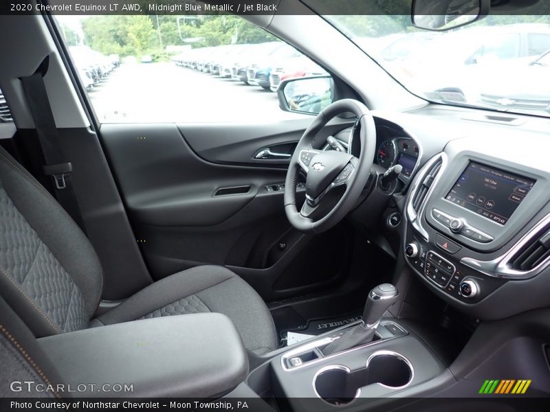 Midnight Blue Metallic / Jet Black 2020 Chevrolet Equinox LT AWD
