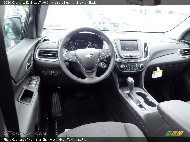 Midnight Blue Metallic / Jet Black 2020 Chevrolet Equinox LT AWD