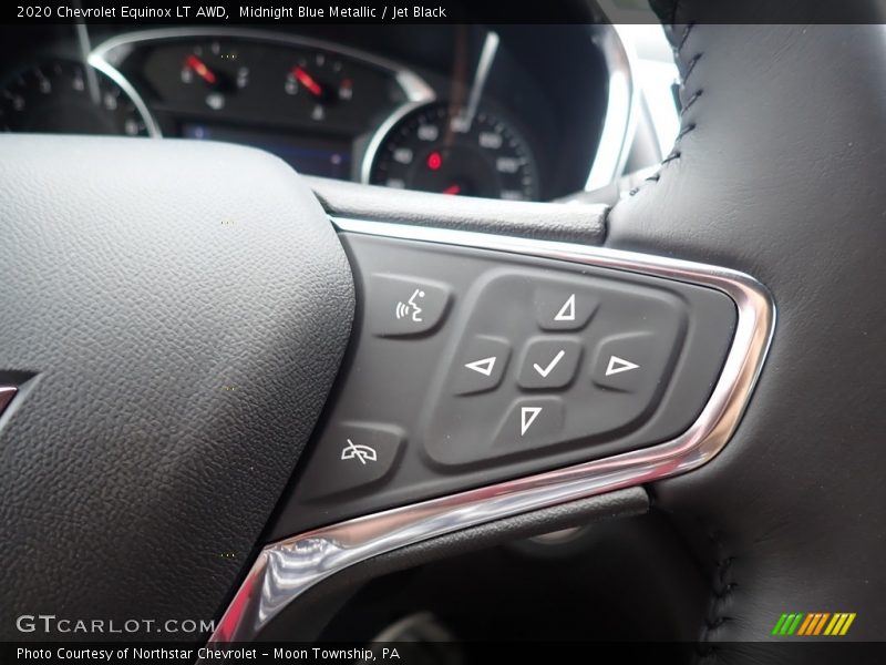 Midnight Blue Metallic / Jet Black 2020 Chevrolet Equinox LT AWD
