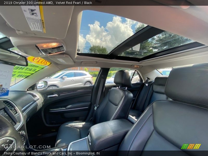 Velvet Red Pearl / Black 2019 Chrysler 300 Limited AWD