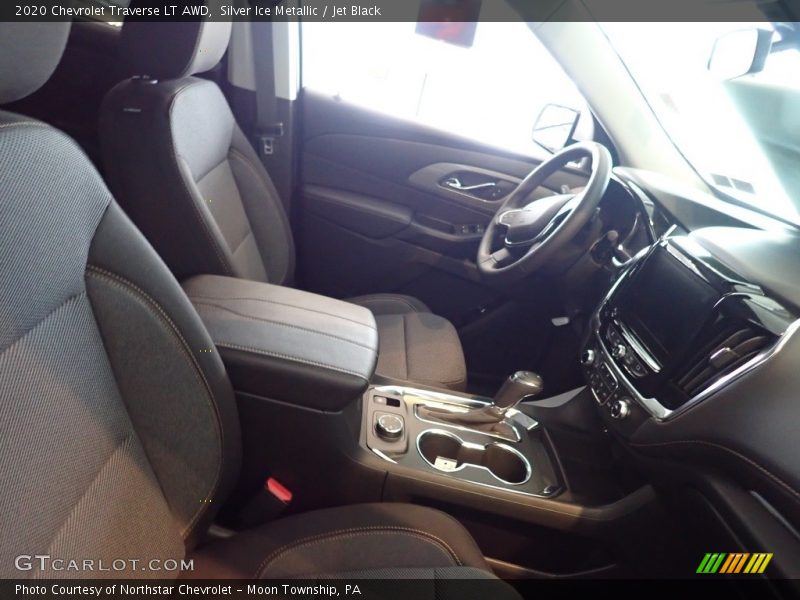 Silver Ice Metallic / Jet Black 2020 Chevrolet Traverse LT AWD
