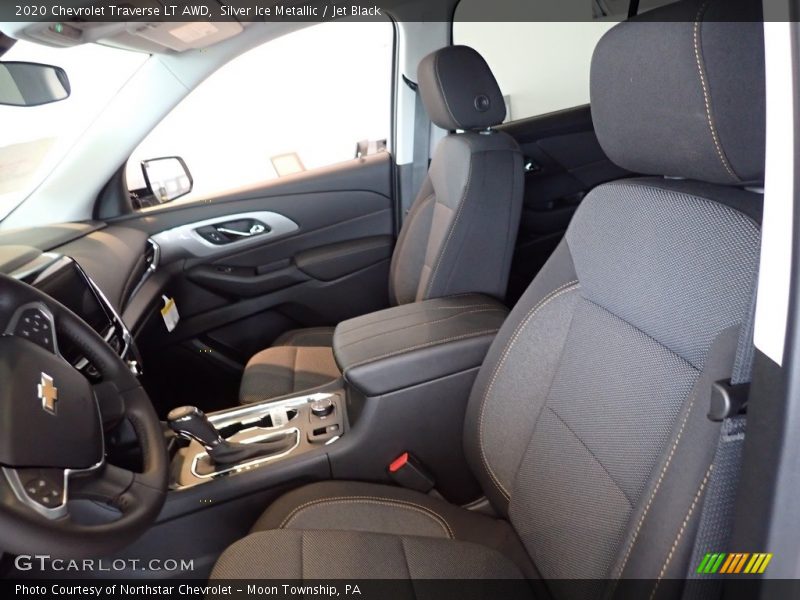 Silver Ice Metallic / Jet Black 2020 Chevrolet Traverse LT AWD