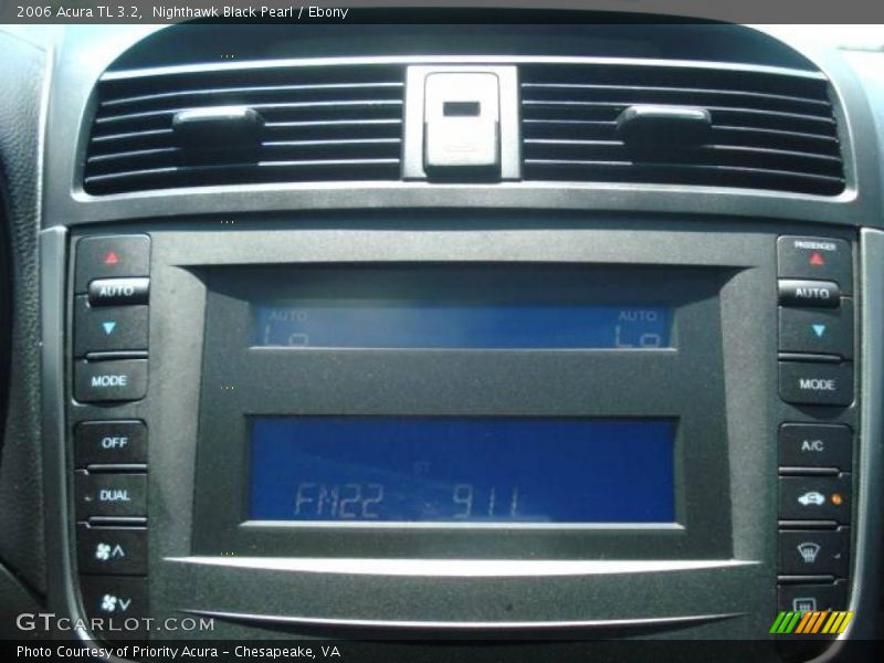 Nighthawk Black Pearl / Ebony 2006 Acura TL 3.2