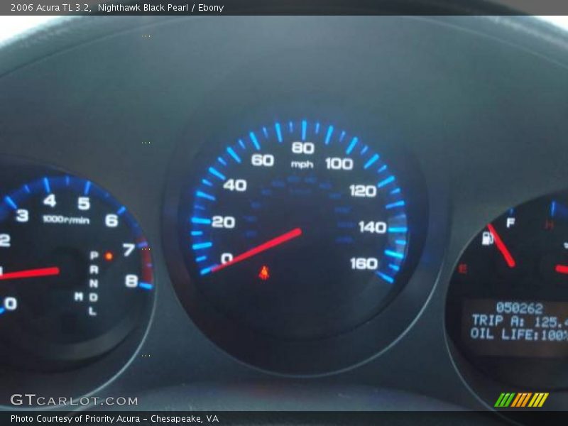 Nighthawk Black Pearl / Ebony 2006 Acura TL 3.2