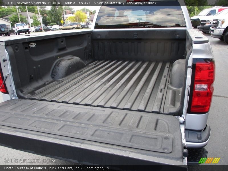 Silver Ice Metallic / Dark Ash/Jet Black 2016 Chevrolet Silverado 1500 WT Double Cab 4x4