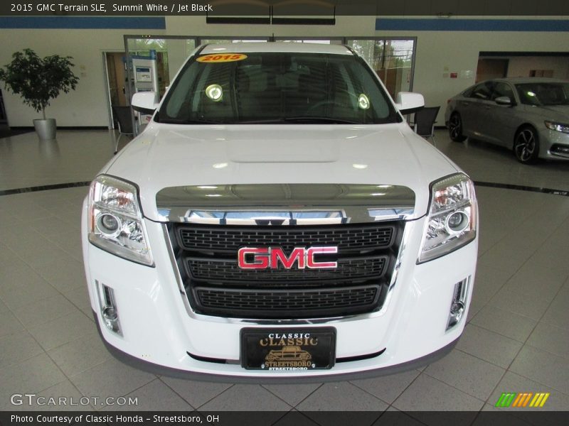 Summit White / Jet Black 2015 GMC Terrain SLE
