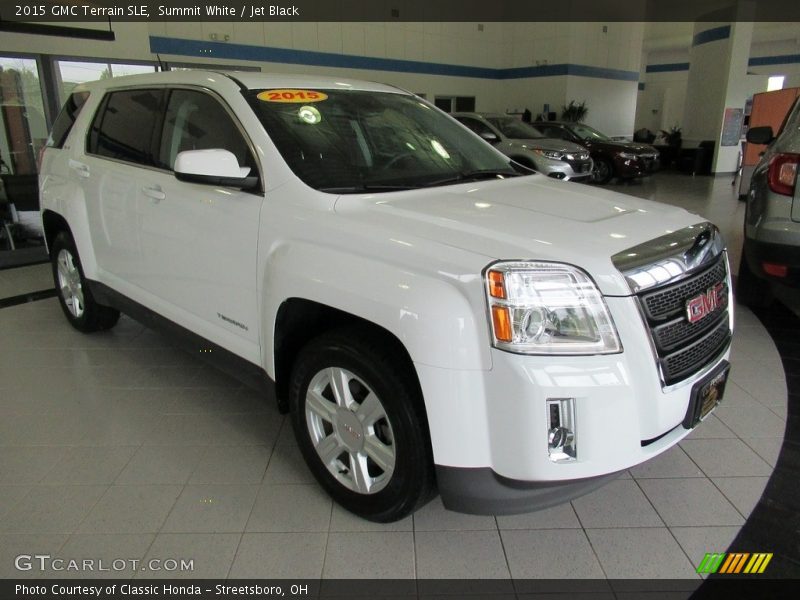 Summit White / Jet Black 2015 GMC Terrain SLE