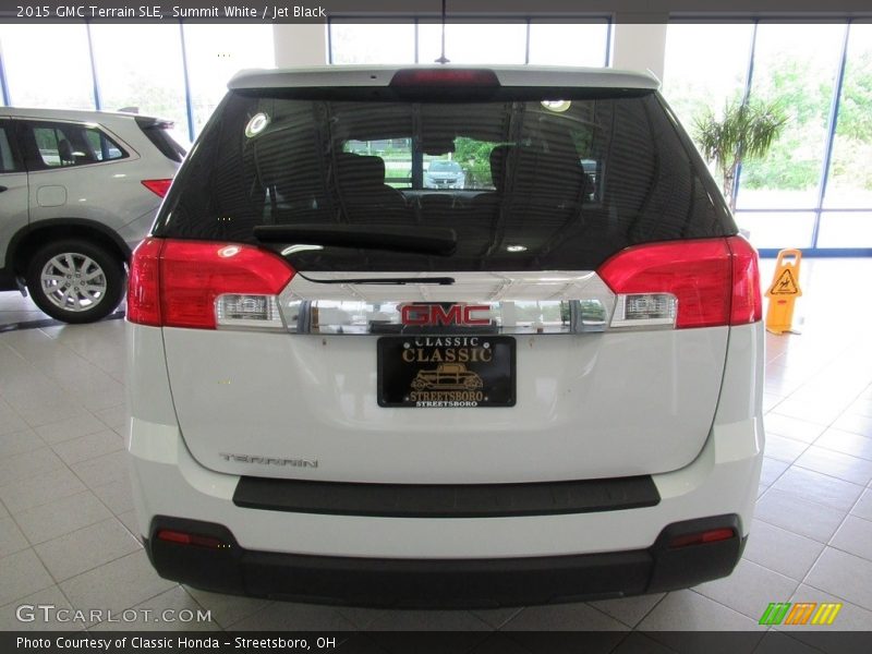 Summit White / Jet Black 2015 GMC Terrain SLE