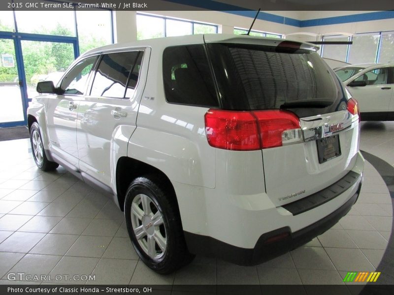 Summit White / Jet Black 2015 GMC Terrain SLE