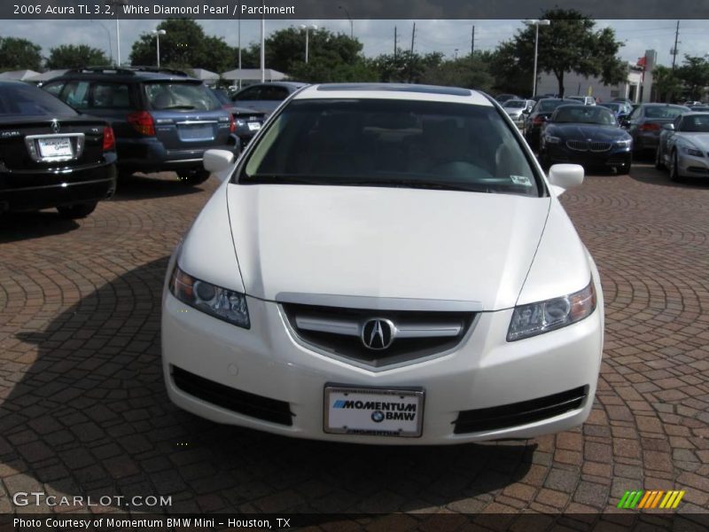 White Diamond Pearl / Parchment 2006 Acura TL 3.2