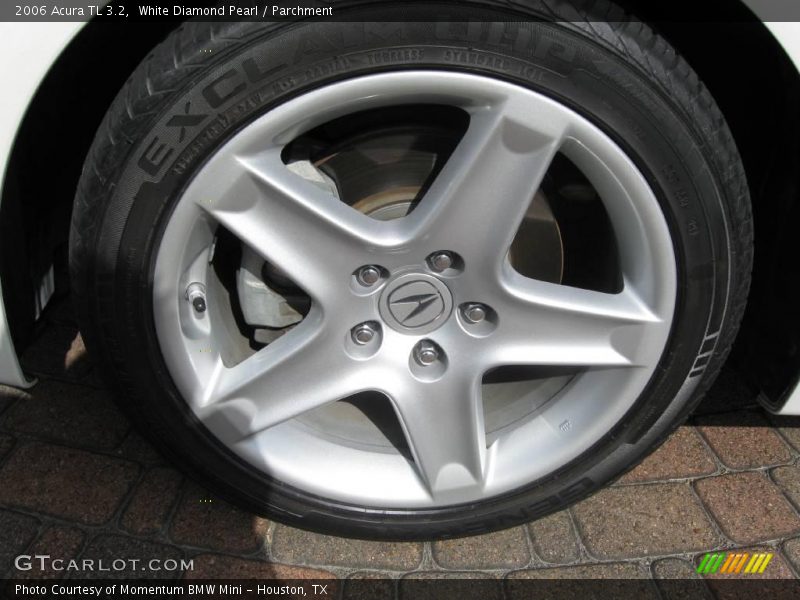 White Diamond Pearl / Parchment 2006 Acura TL 3.2