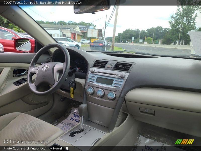 Barcelona Red Metallic / Ash 2007 Toyota Camry LE