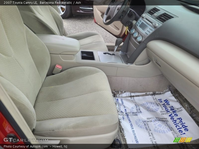 Barcelona Red Metallic / Ash 2007 Toyota Camry LE