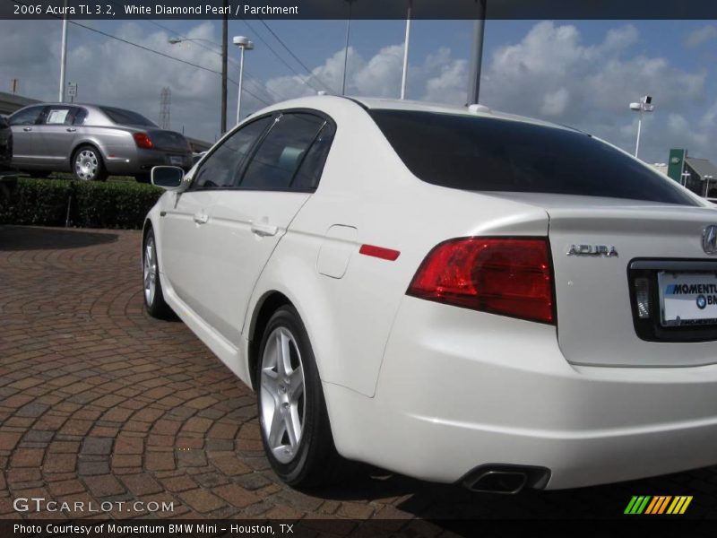 White Diamond Pearl / Parchment 2006 Acura TL 3.2