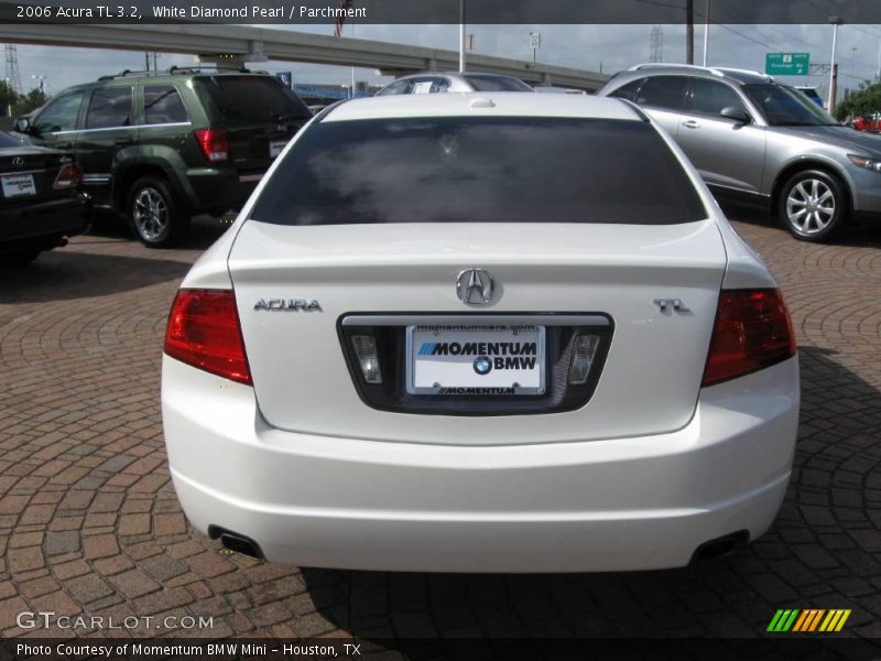 White Diamond Pearl / Parchment 2006 Acura TL 3.2