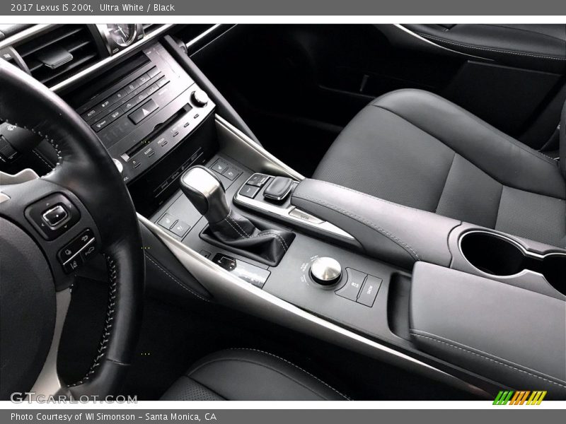 Ultra White / Black 2017 Lexus IS 200t
