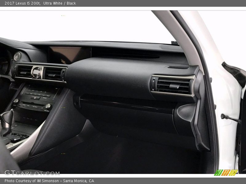 Ultra White / Black 2017 Lexus IS 200t