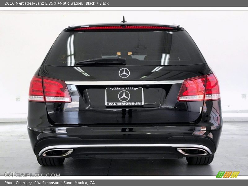 Black / Black 2016 Mercedes-Benz E 350 4Matic Wagon