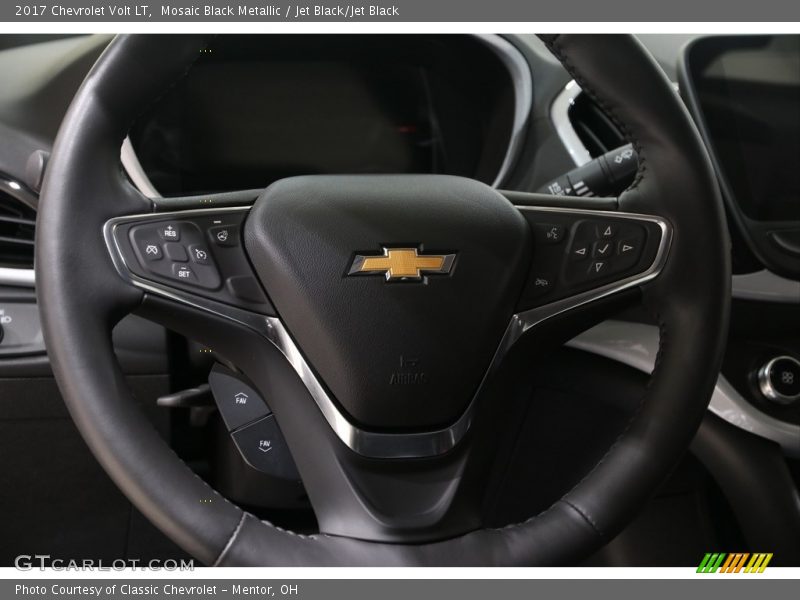 Mosaic Black Metallic / Jet Black/Jet Black 2017 Chevrolet Volt LT