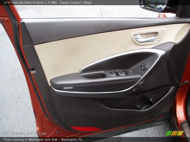 Door Panel of 2015 Santa Fe Sport 2.4 AWD