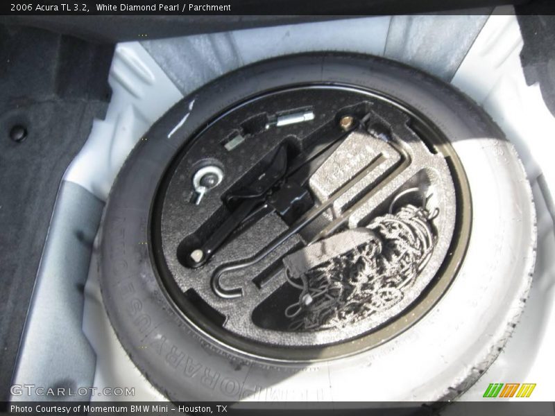White Diamond Pearl / Parchment 2006 Acura TL 3.2
