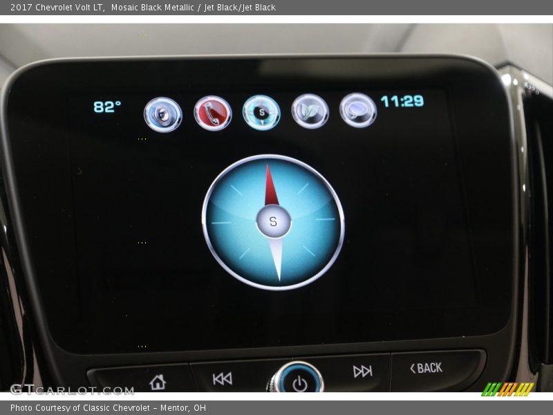 Mosaic Black Metallic / Jet Black/Jet Black 2017 Chevrolet Volt LT