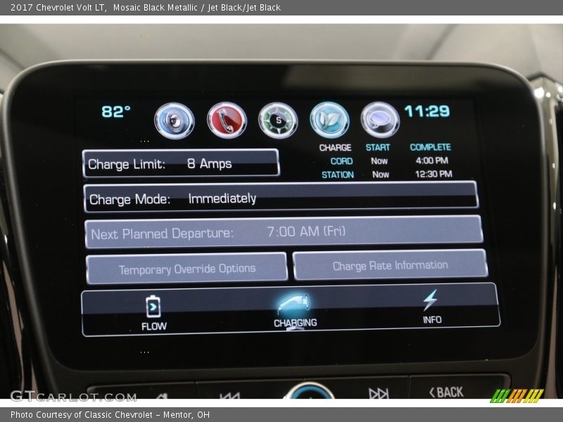 Mosaic Black Metallic / Jet Black/Jet Black 2017 Chevrolet Volt LT