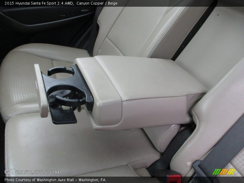 Canyon Copper / Beige 2015 Hyundai Santa Fe Sport 2.4 AWD