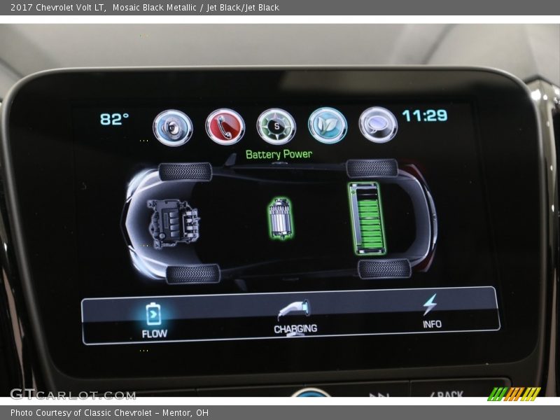 Mosaic Black Metallic / Jet Black/Jet Black 2017 Chevrolet Volt LT