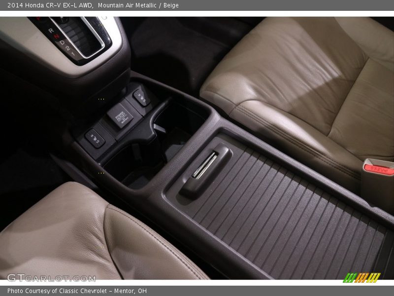 Mountain Air Metallic / Beige 2014 Honda CR-V EX-L AWD