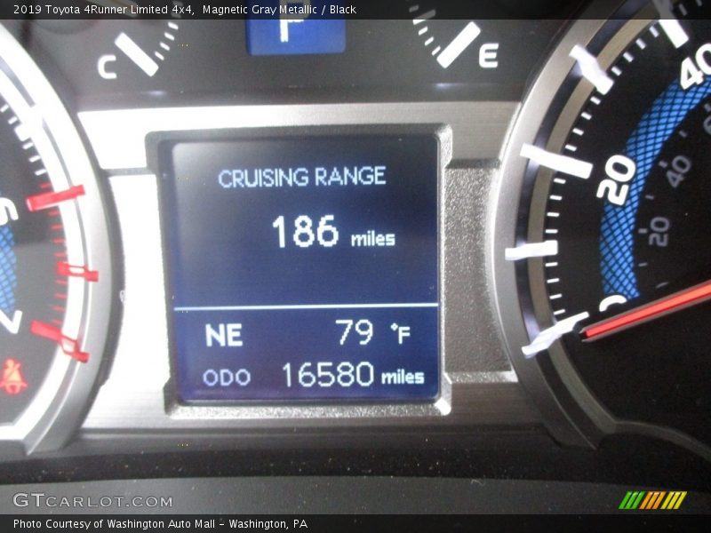 Magnetic Gray Metallic / Black 2019 Toyota 4Runner Limited 4x4