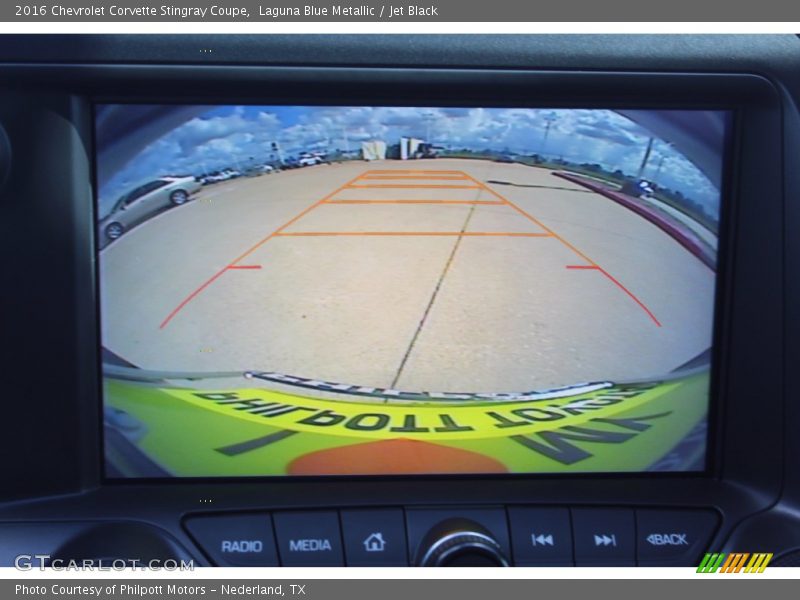 Laguna Blue Metallic / Jet Black 2016 Chevrolet Corvette Stingray Coupe