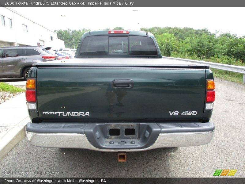 Imperial Jade Mica / Gray 2000 Toyota Tundra SR5 Extended Cab 4x4
