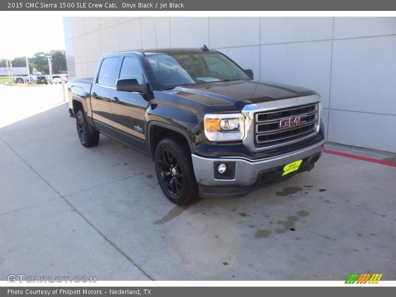 Onyx Black / Jet Black 2015 GMC Sierra 1500 SLE Crew Cab